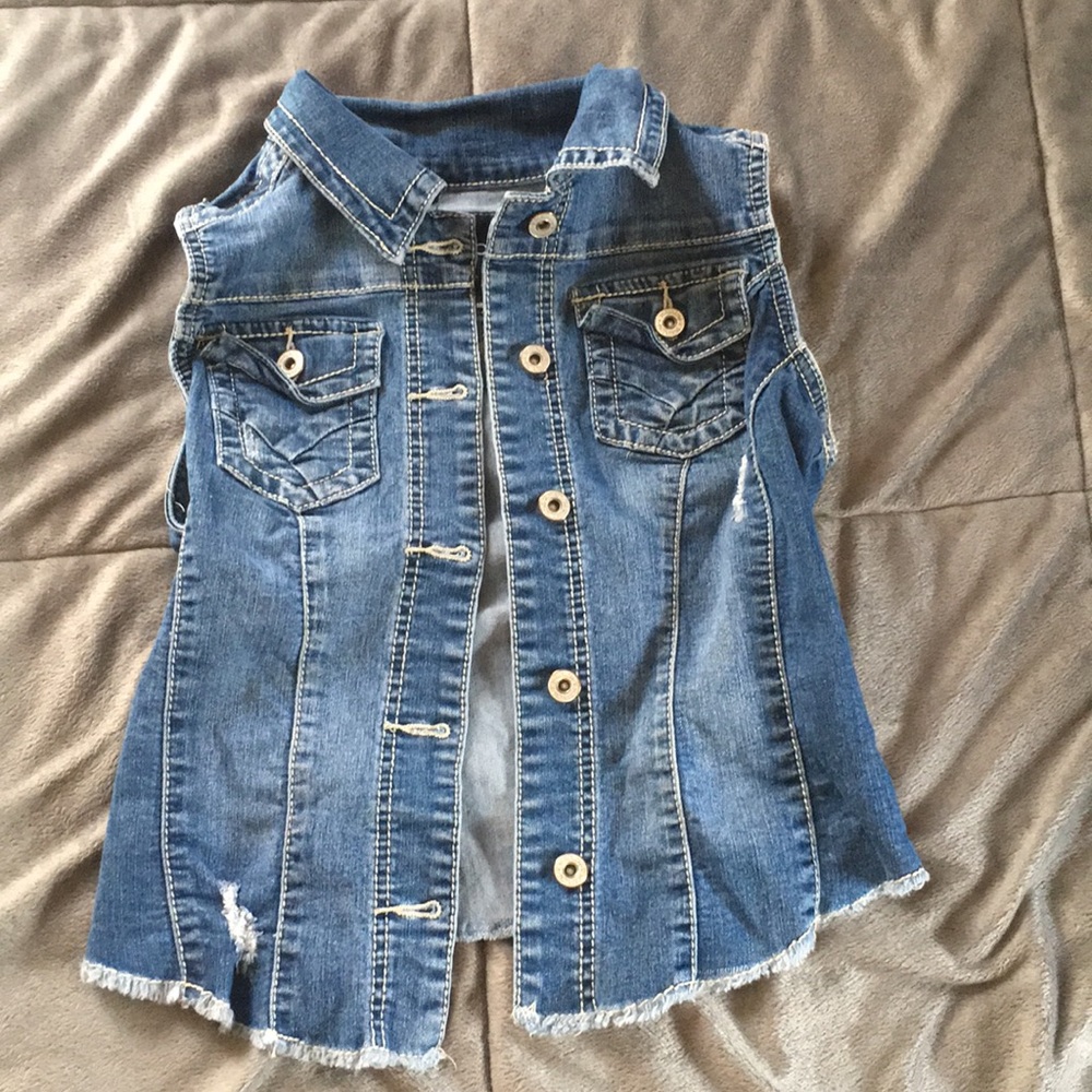 jean vest